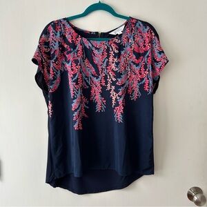 Market & Spruce cap sleeve blouse